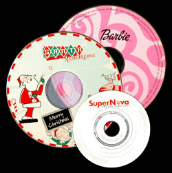 Screenprinted CD-Rs